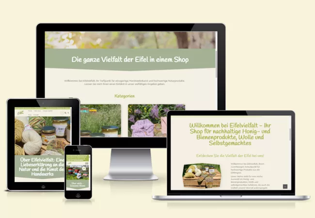 Website Eifelvielfalt Website Eifelvielfalt