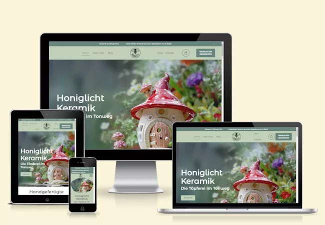 Elfenhäuschen, Töpferzubehör, Geschenkartikel Elfenhäuschen, Töpferzubehör, Geschenkartikel