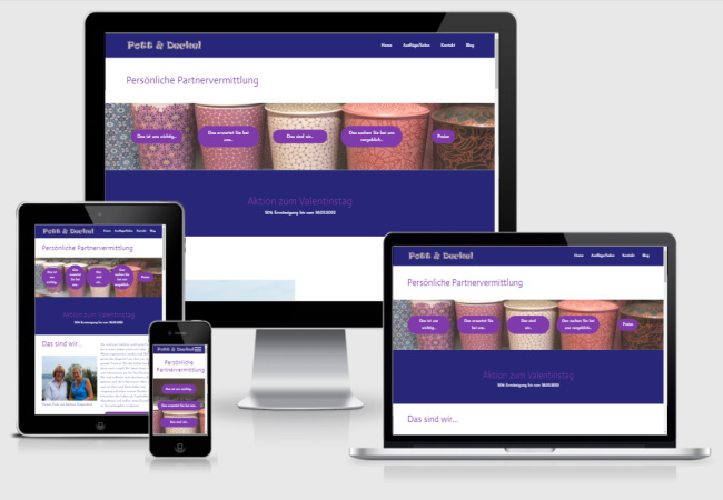 Website Pott und Deckel Website Pott und Deckel