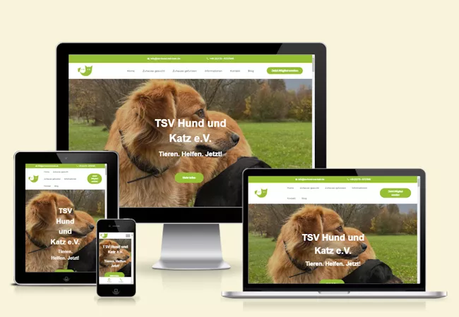 Website TSV Hund und Katz e.V. Website TSV Hund und Katz e.V.