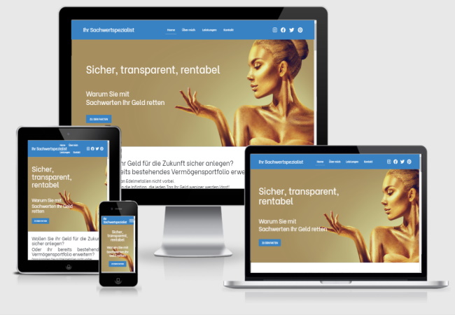 Website Ihr Sachwertspezialist Website Ihr Sachwertspezialist